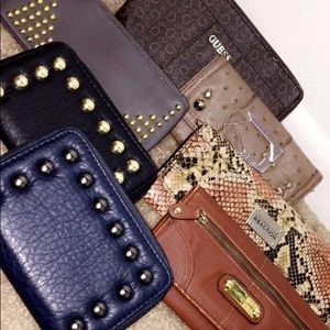 Lot of wallets  Guess, Kenneth Cole, Franco Saroto